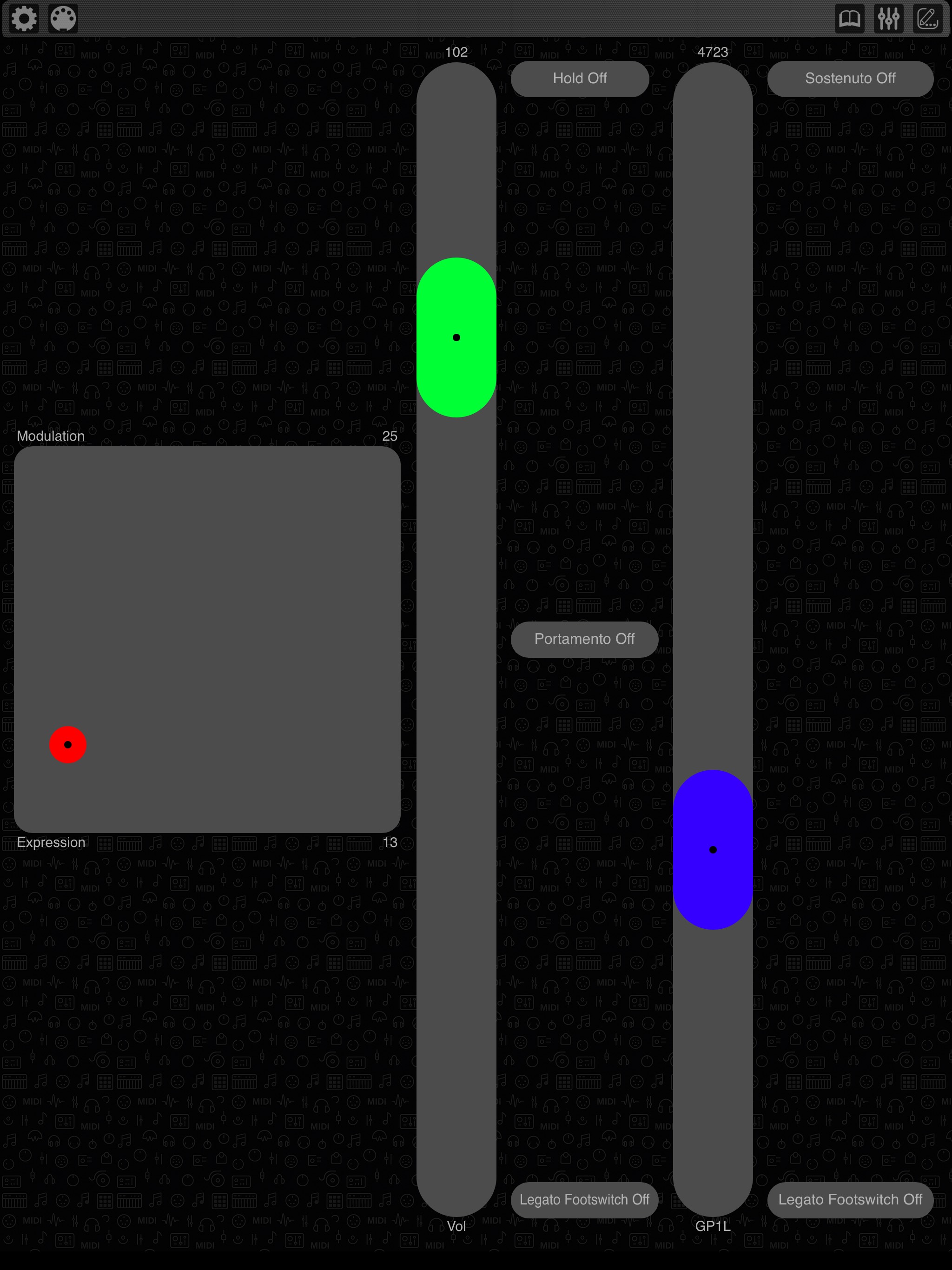 MIDI Expressionist Interface